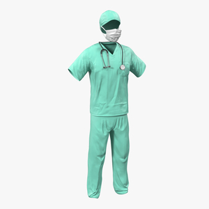 3D Surgeon Dress 18