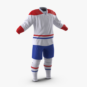 Hockey Clothes Generic 4 3D model