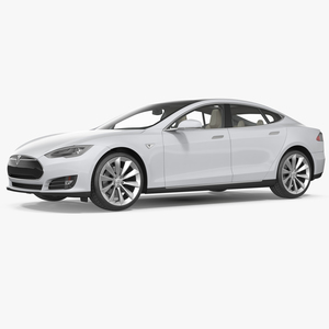 3D Tesla Model S 75 2015