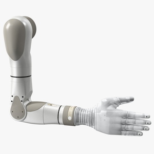 3D Bionic Arm Deka Rigged for Cinema 4D