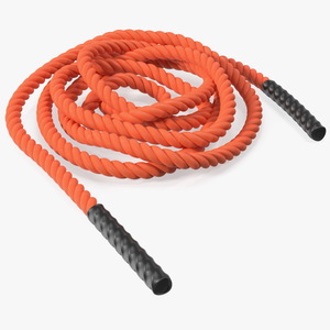 3D Fitness Battle Rope Orange