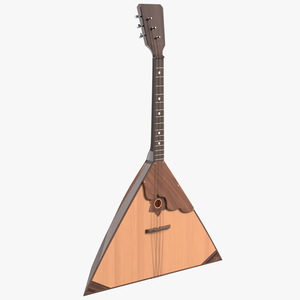 Balalaika 3 Strings 3D model