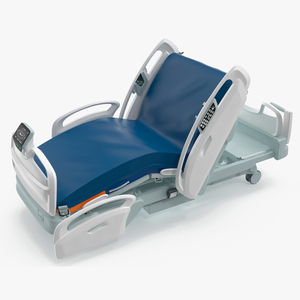 Smart Medical Bed Fowlers Position 3D model