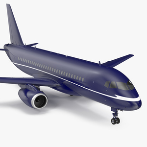 Sukhoi Superjet 100 3D model