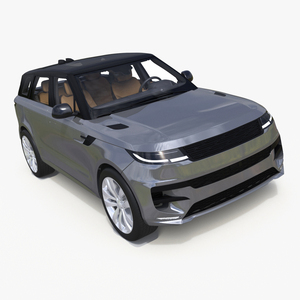 3D Luxury Sport SUV Grey