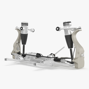 Sedan Front Suspension 3D