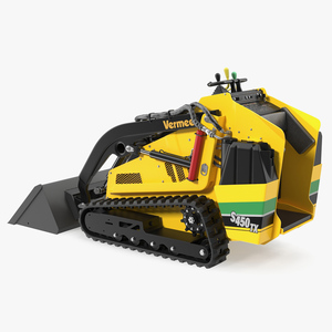 3D Mini Loader Vermeer S450TX with Bucket model