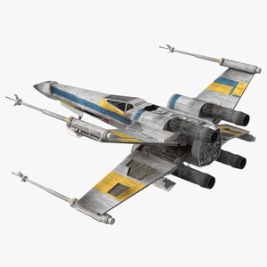 3D model X-Wing Starfighter Rigged