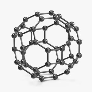 3D model Buckminsterfullerene Structure