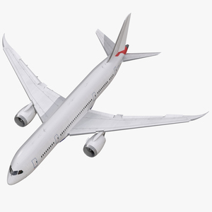 3D Boeing 787 8 Dreamliner Generic Rigged model