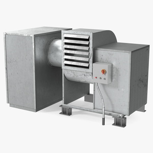 Industrial Fan Unit 3D model