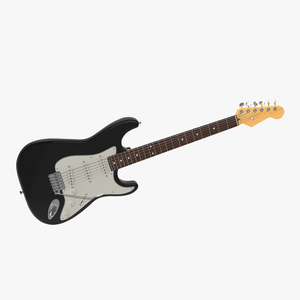 3D Electric Guitar Generic model