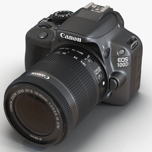 Canon EOS 100D 3D model