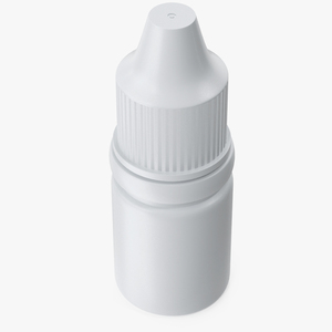 Medical Drops Bottle 5ml 3D model