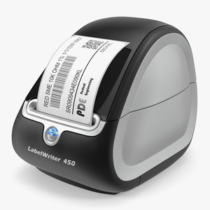 3D DYMO Label 450 Direct Thermal Printer with Barcode Label