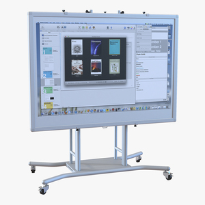 3D model Interactive Whiteboard Mobile Stand