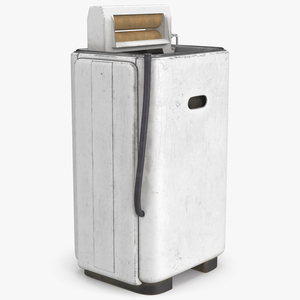 Vintage Old Washing Machine 3D