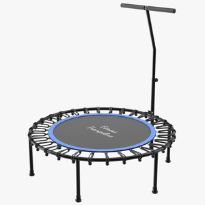 3D model Fitness Trampoline with Handle