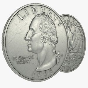 3D model US Quarter