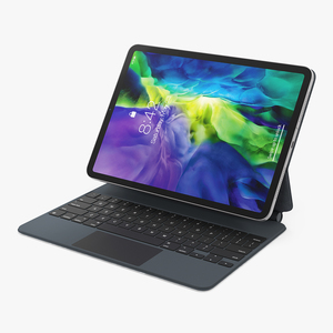 Apple iPad Pro 11 inch with Magic Keyboard 3D