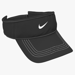 Adjustable Sun Visor Cap Nike 3D model