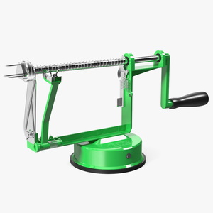 Green Potato And Apple Peeler 3D model