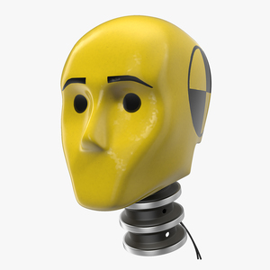 3D Crash Test Dummy Head