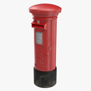 3D British Post Box