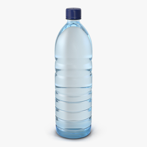 Plastic Water Bottle 2 3D