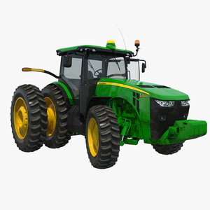 3D Tractor John Deere 8285R Rigged