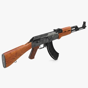 3D Kalashnikov AK-47 Assault Rifle