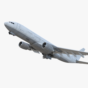 3D model Airbus A330 P2F Generic Rigged