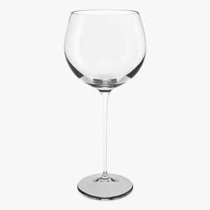 3D Balloon Wine Glass model