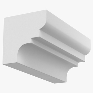 3D Architectural Molding Gypsum Type 10