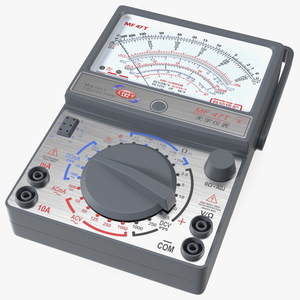 Portable Watt Meter 3D model