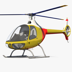 Light Helicopter Generic 3D model