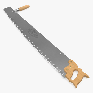 3D model One Man Lynx Brand 3ft Crosscut Saw