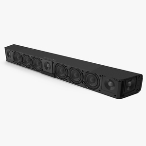 3D Modern Soundbar Speaker model