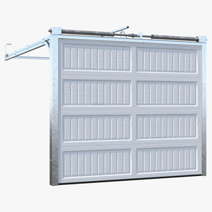 3D model Automatic Garage Door System Rigged