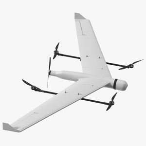 3D model ZALA VTOL Unmanned Aerial Vehicle Rigged