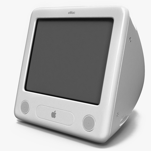 Apple eMac Computer 3D model