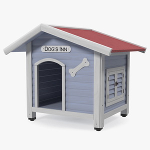 3D Wooden Dog House