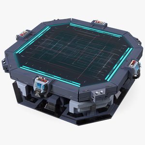 Hologram Table 3D model