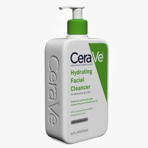 3D model CeraVe Cleanser Dispenser Bottle 473 ml Green