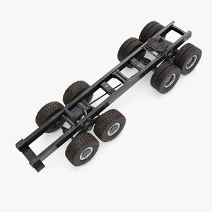 3D Chassis for Super Heavy Trucks and Fifth Wheel