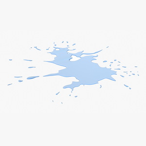 3D Liquid Splash model