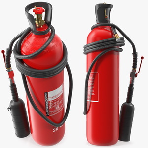 3D CO2 Fire Extinguisher 20Kg