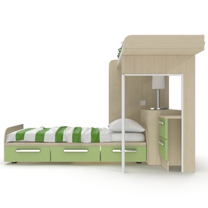 3D model Kids Bed 2