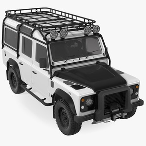 Off Road Car Rigged 3D model