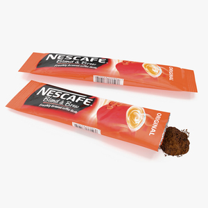 3D Nescafe Blend and Brew Stick model